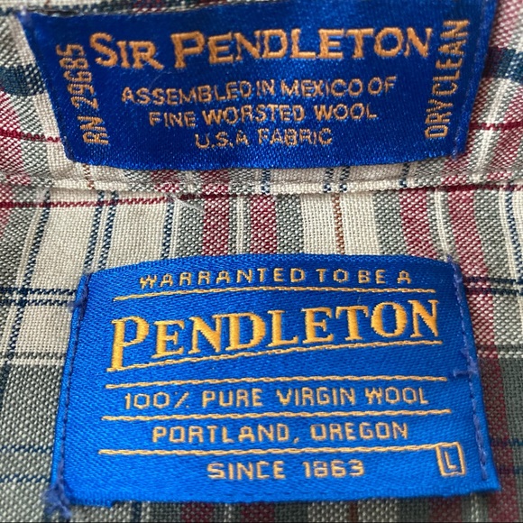 Pendleton Wool Button Down Shirt - Picture 2 of 10